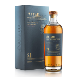 Viskis ARRAN SINGLE MALT 21 YEARS OLD 0,7 L