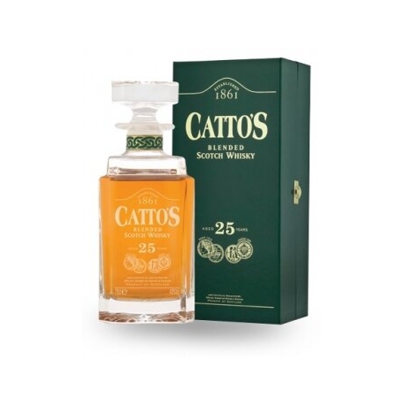 Viskis CATTO`S 25 YEAR OLD 0,7 L