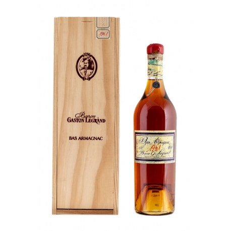 Armagnac Baron Gaston Legrand 1961 0,7 L