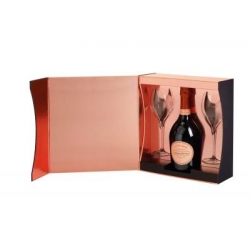 Šampanas LAURENT PERRIER CUVEE ROSE BRUT 0,75 L su 2 taurėmis