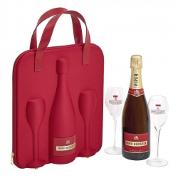 Šampanas Piper Heidsieck Travel Gift Set 0.75L + 2 taurės