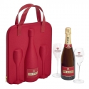 Šampanas Piper Heidsieck Travel Gift Set 0.75L + 2 taurės