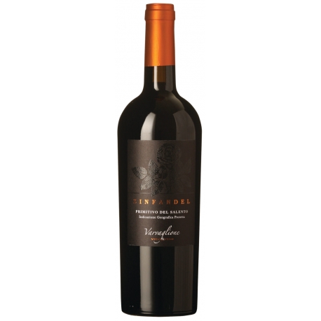 Vynas VARVAGLIONE ZINFANDEL PRIMITIVO DEL SALENTO I.G.T. 2020, 0.75 L