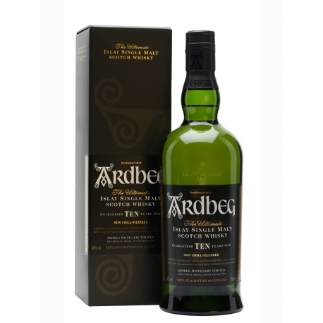 ARDBEG ISLAY SINGLE MALT 10 Y.O. 0.7 L. su dėž.