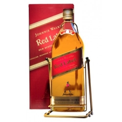 Viskis JOHNNIE WALKER RED LABEL 4.5 L. su dėž. ir stovu