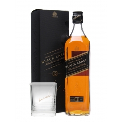 Viskis JOHNNIE WALKER BLACK LABEL 12YO 1 L. su dėžute