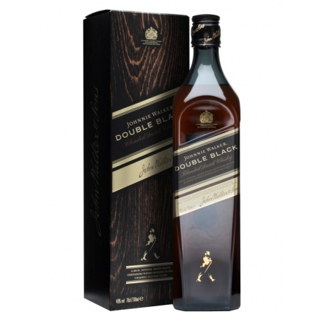 Viskis JOHNNIE WALKER DOUBLE BLACK 0.7 L. su dėž.