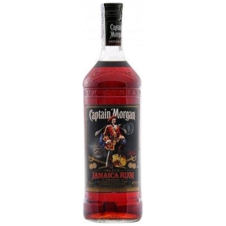 Romas CAPTAIN MORGAN BLACK LABEL RUM 0.5 L 