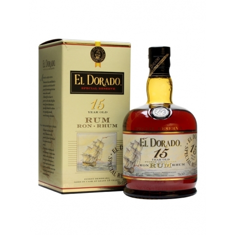 Romas El Dorado Special Reserve 15 Year Old 0.7 L (su dėž.)