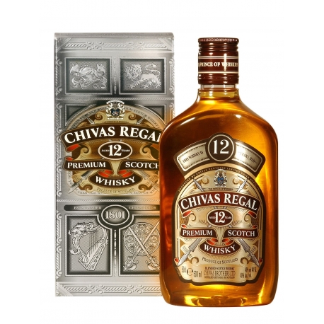 Viskis Chivas Regal 0,5 L (dėžutėje)