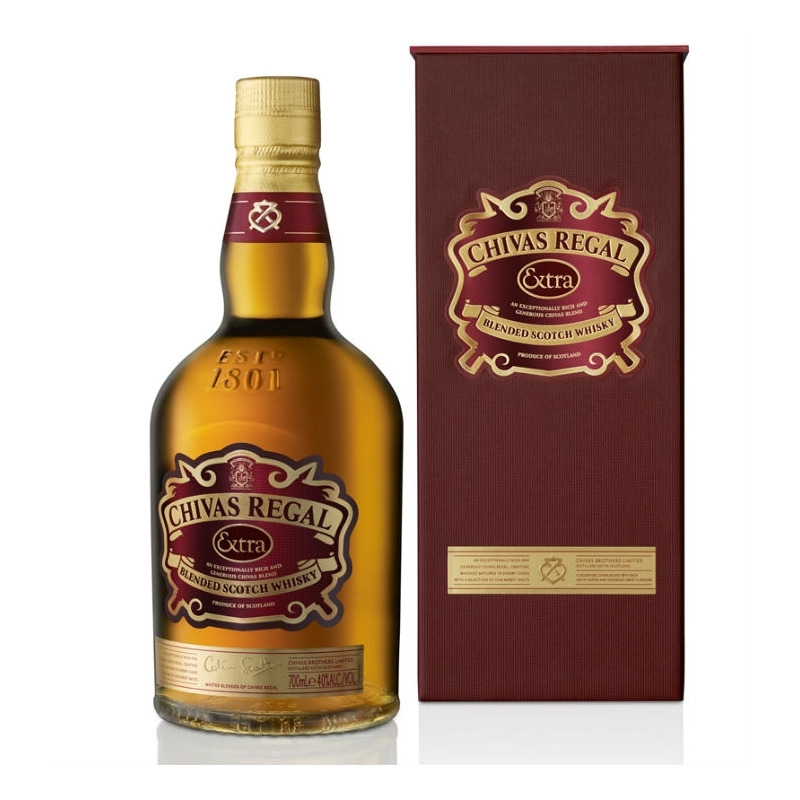 Viskis Chivas Regal Extra dezuteje 0,7 L - buteliukas.lt