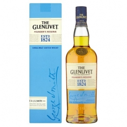 Viskis Glenlivet Single Founder's Reserve 0,7 L (dėžutėje)