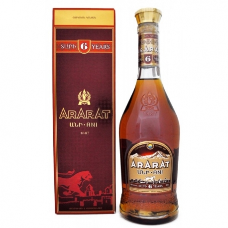 Brendis Ararat Ani 6* 0,5 L (dėžutėje)