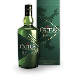 Viskis CATTO`S 12 Years Old 0,7L su dėž.