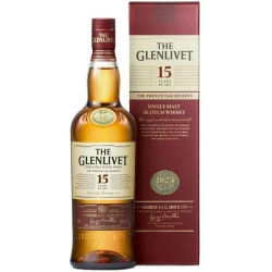 Viskis Glenlivet 15YO 0.7 L